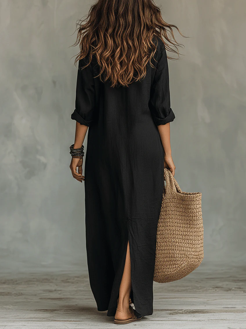 WILLOW | Effortless Maxi Dress Flattering Silhouette Versatile