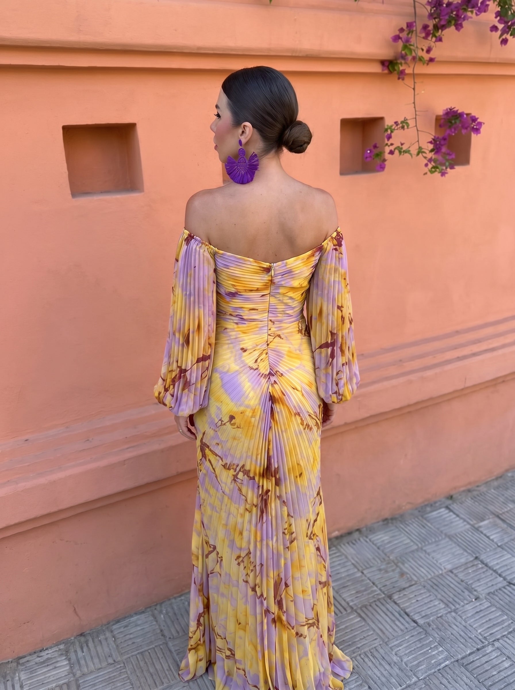 Christine | Elegant Dress with a Plunging Neckline