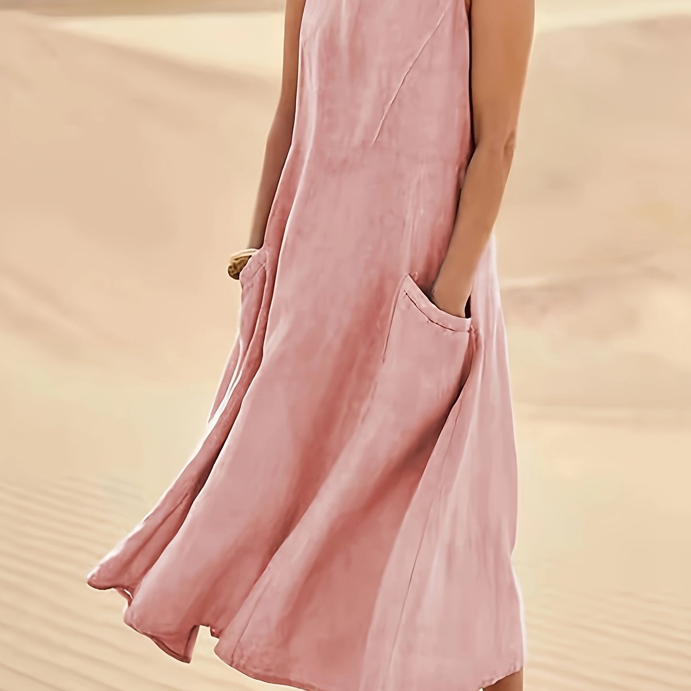 The Claire | Casual Sleeveless with Pockets