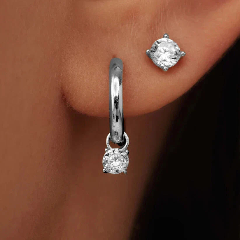 Larmes de Lune Stone | Stud Earrings