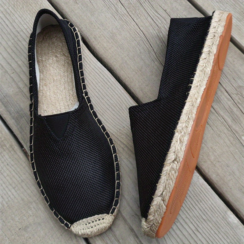 Sebastian | Classic Linen Espadrilles
