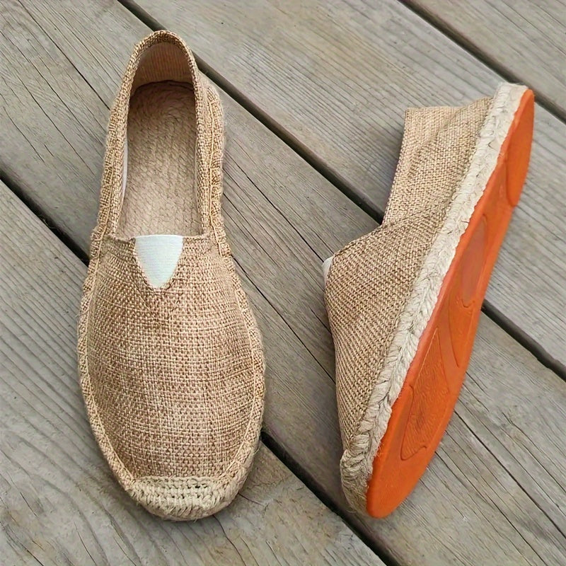 Sebastian | Classic Linen Espadrilles