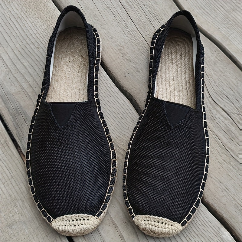 Sebastian | Classic Linen Espadrilles