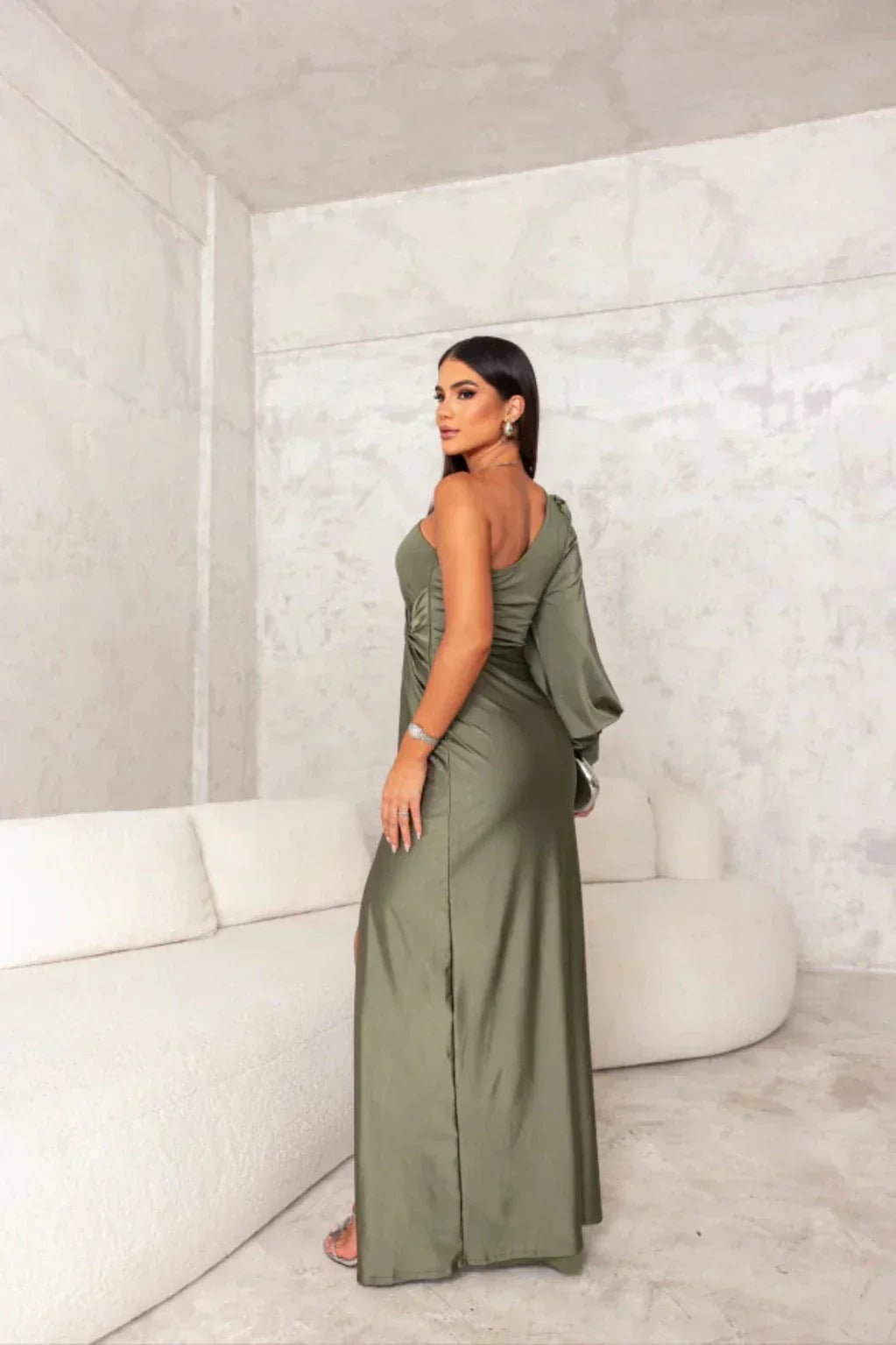 Estella™ - One-Sleeve Evening Dress