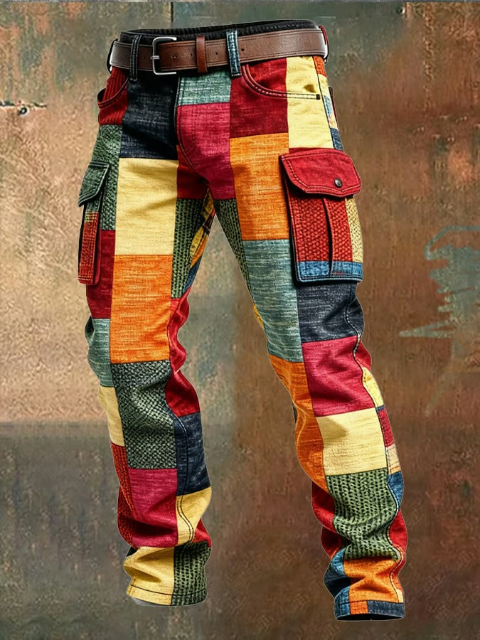 Steve | Men’s Patchwork Cargo Pants