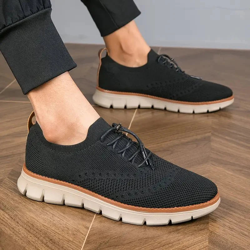 LENNART™ | LUXE SNEAKERS MET ANTISLIPZOOL
