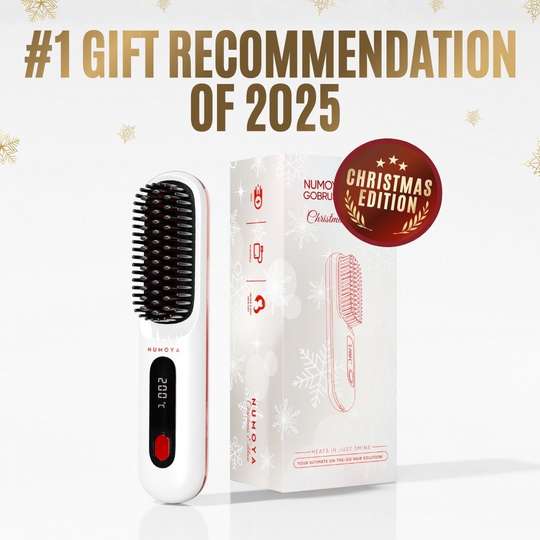 FLOWN GoBrush PRO | Portable Hair Straightener Brush