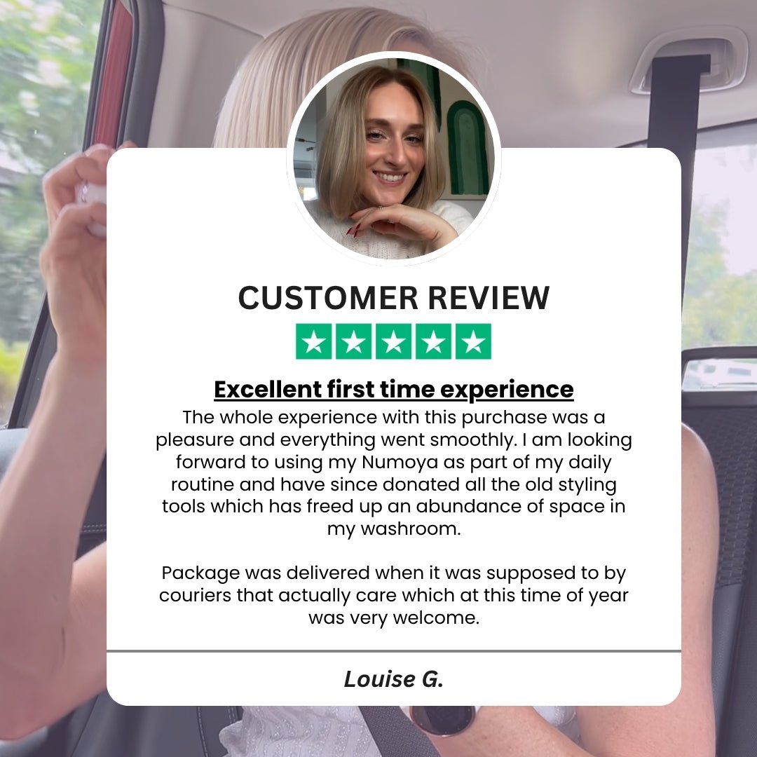 FLOWN GoBrush PRO | Portable Hair Straightener Brush