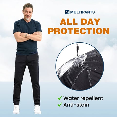 🔥SPRING DAY SALE £13.98!!⚡50K+ SOLD!🔥MultiPants – High Stretch Multi-pocket Durable Cargo Pants