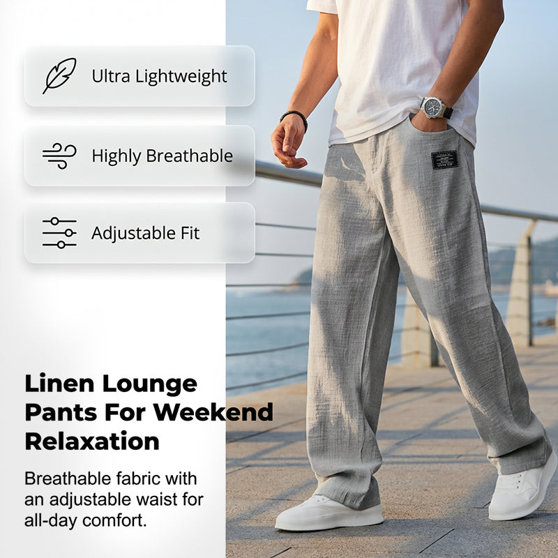 Gary | Lightweight Straight-Leg Trouser