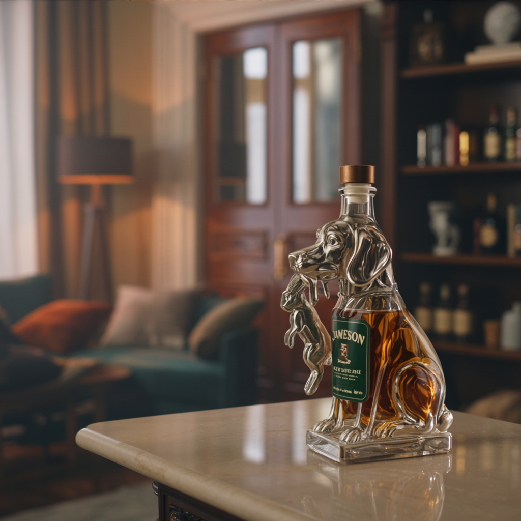 Whiskey Bottle - Dog Edition.