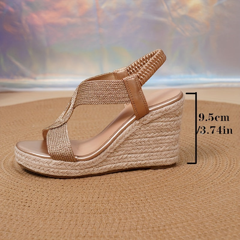 Noelia™ | Open-Toe Knit Heels