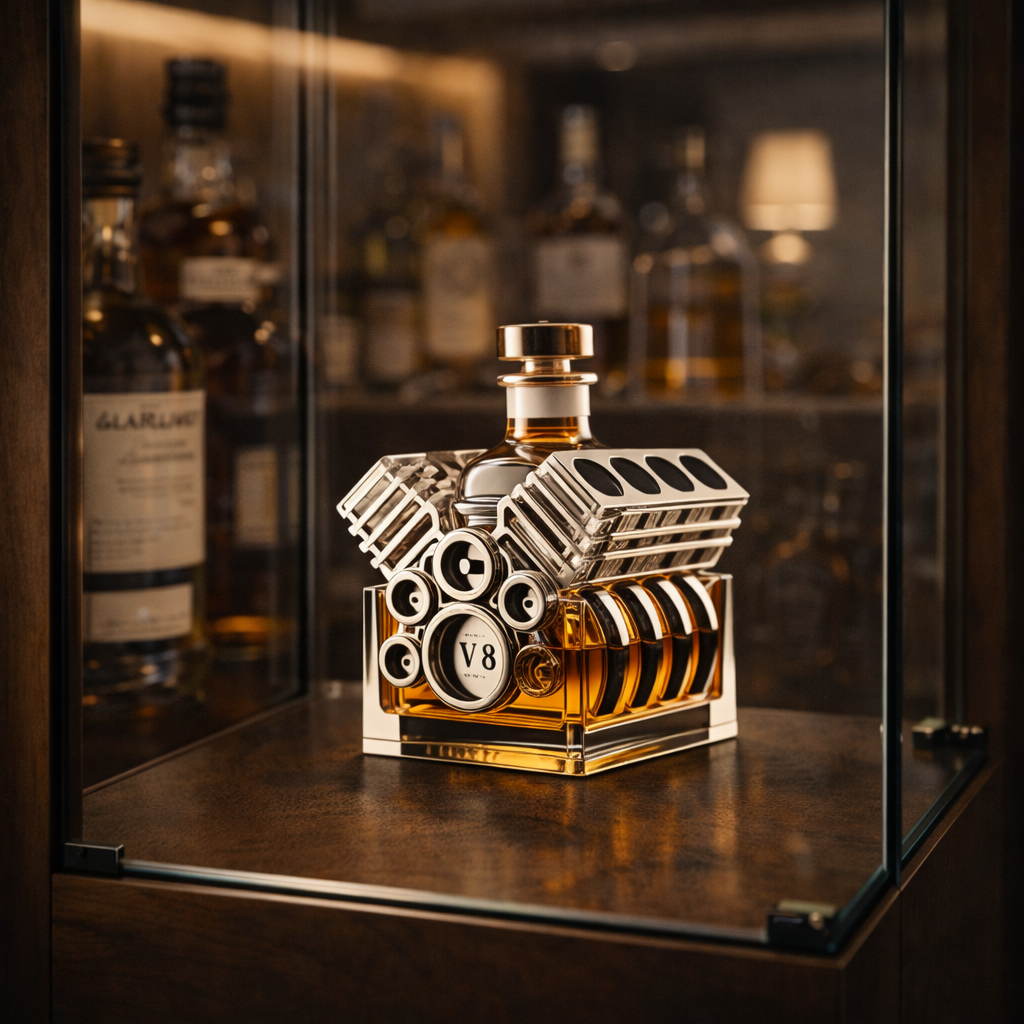 Whisky Bottle - Motor Edition.
