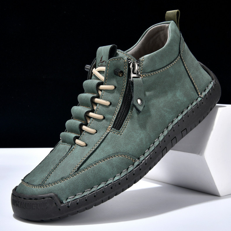 Chris | Everyday Nubuck Zip Shoes