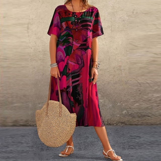 Phoebe - Cozy Floral Dress