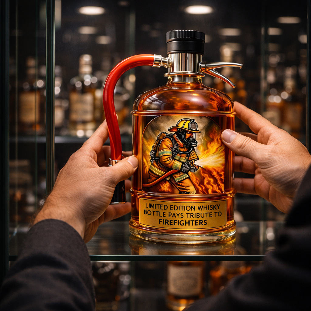 Whiskey Bottle - Fire Extinguisher Edition.
