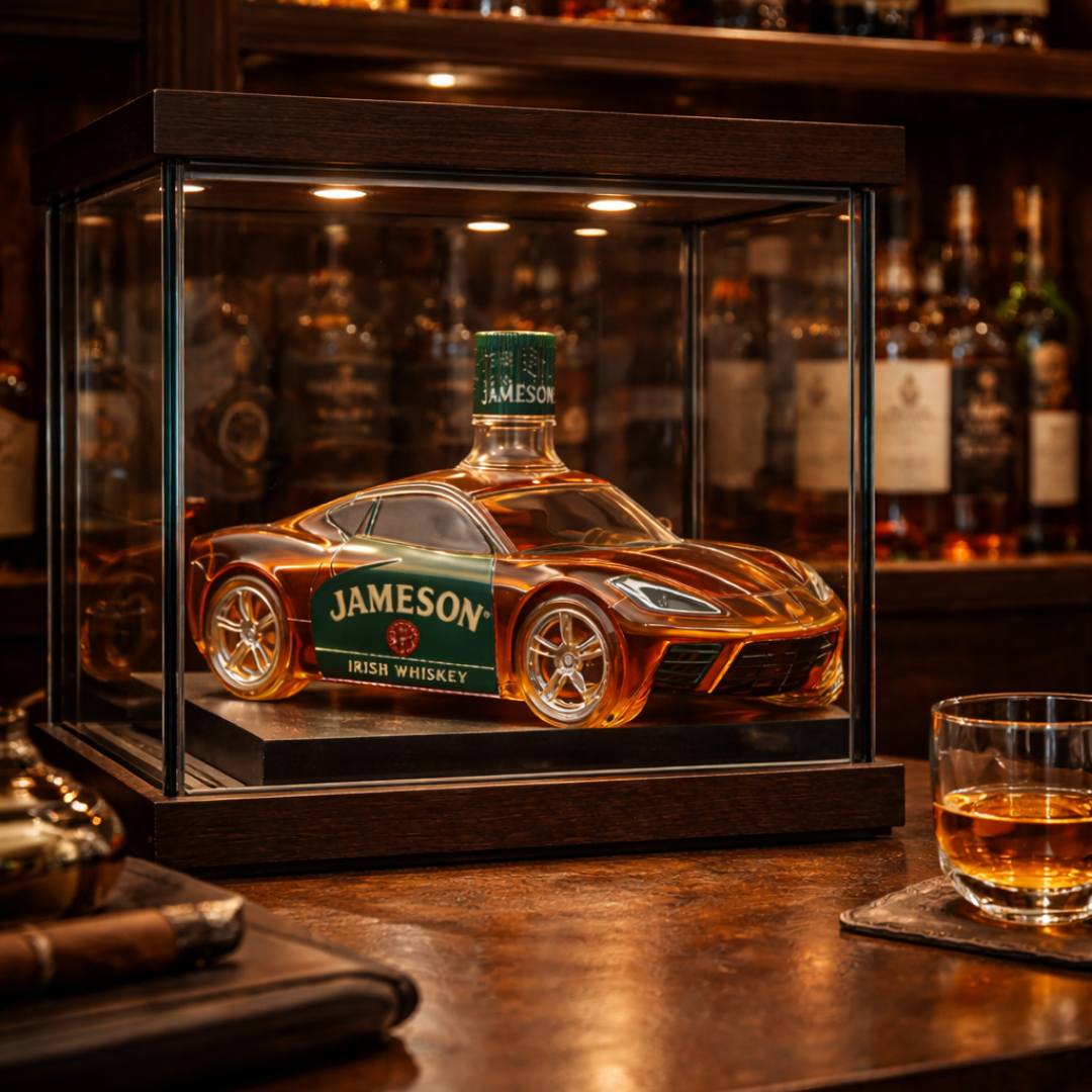 Whisky Bottle - Corvette Edition.