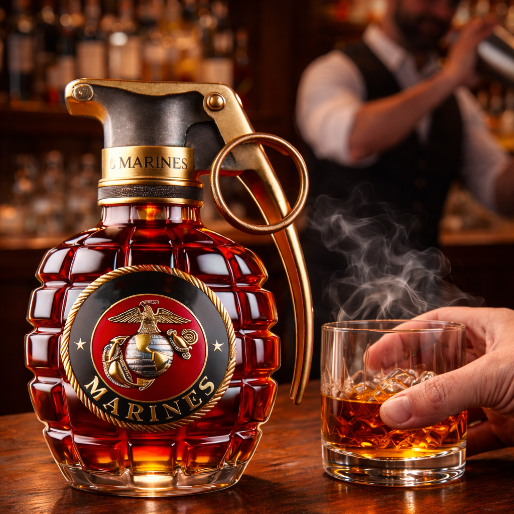 Whisky Bottle - Pomegranate Edition.