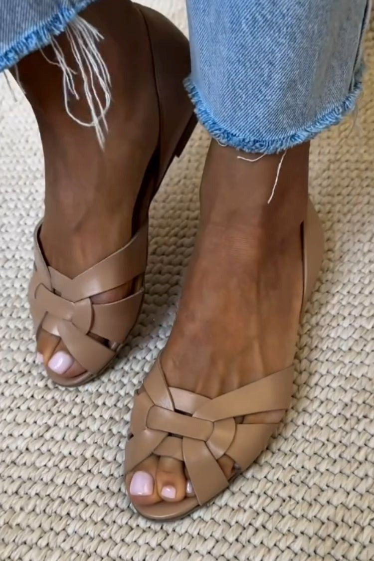 Penelope | Woven Nature Sandals