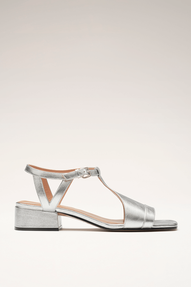 Poppy | Silver Summer Sandals