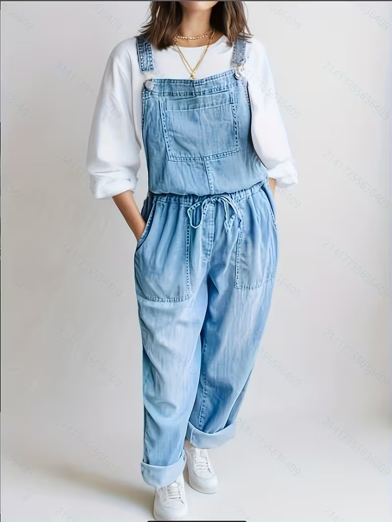 Grace | Relaxed Denim Overall