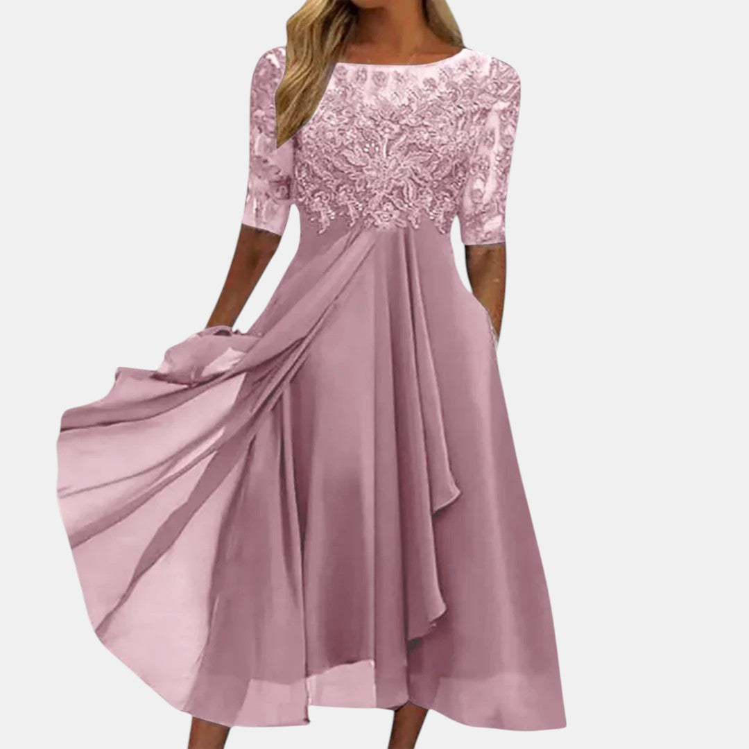 Rondae™ | Elegant Lace Dress