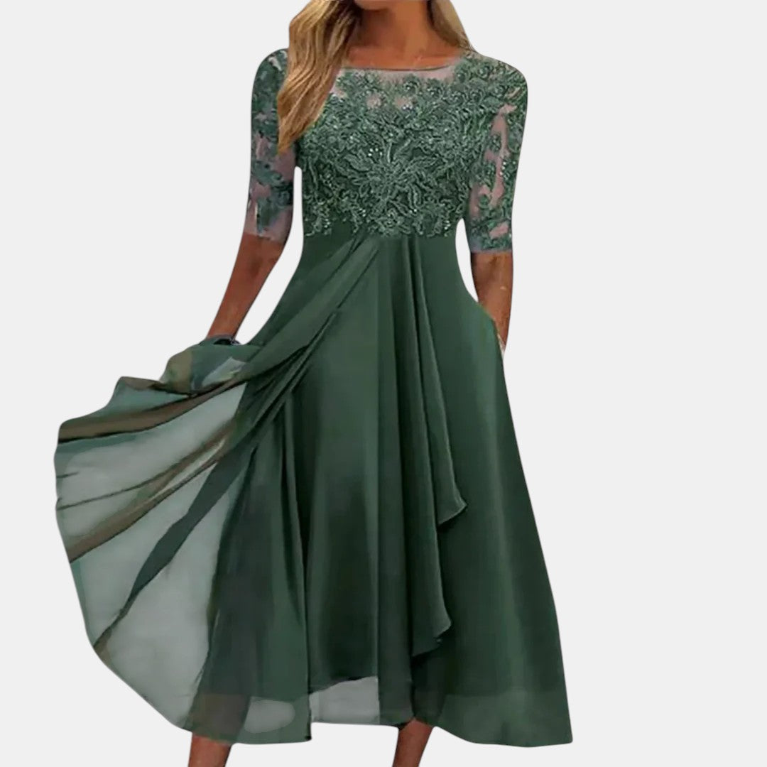 Rondae™ | Elegant Lace Dress
