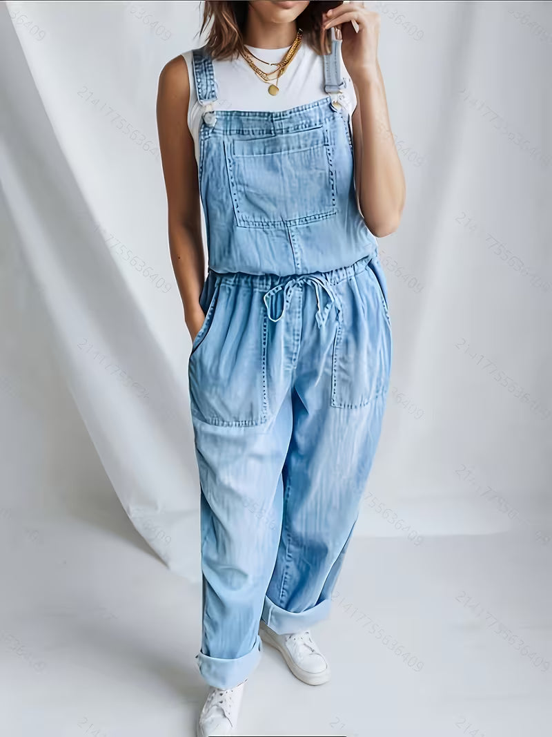 Grace | Relaxed Denim Overall