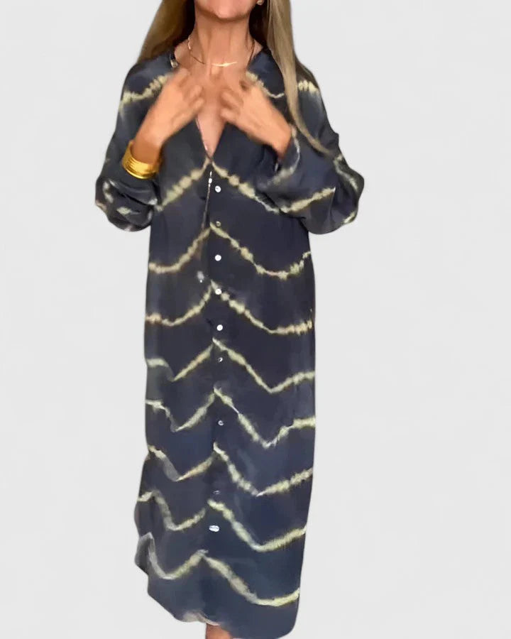 The Julia Striped Maxi Dress