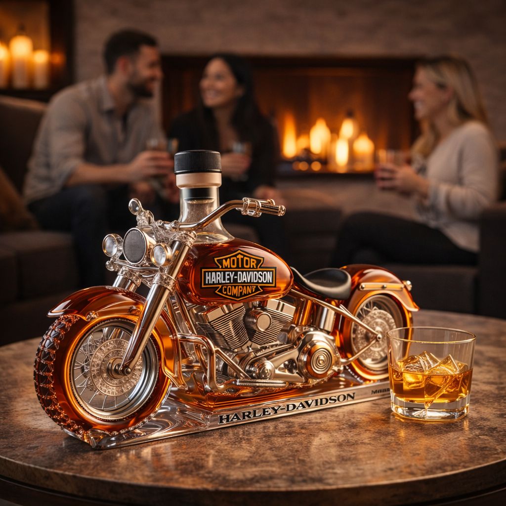 Whiskey Bottle - Harley Davidson Edition.