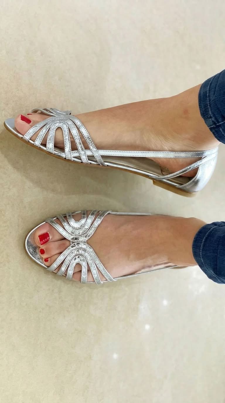 Florence | Golden Sandals Summer Light