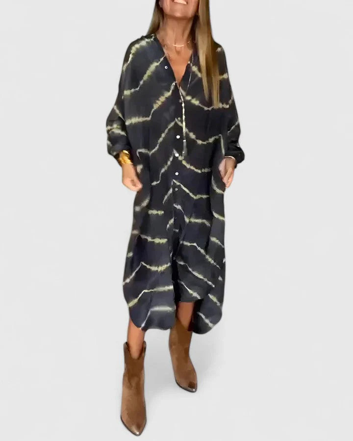 The Julia Striped Maxi Dress