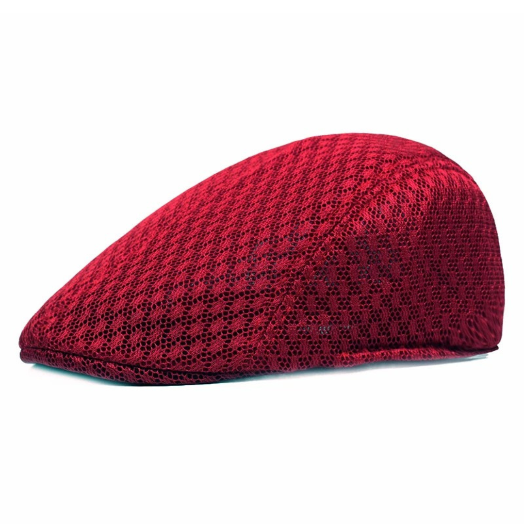 Brighton Mesh Flat Cap