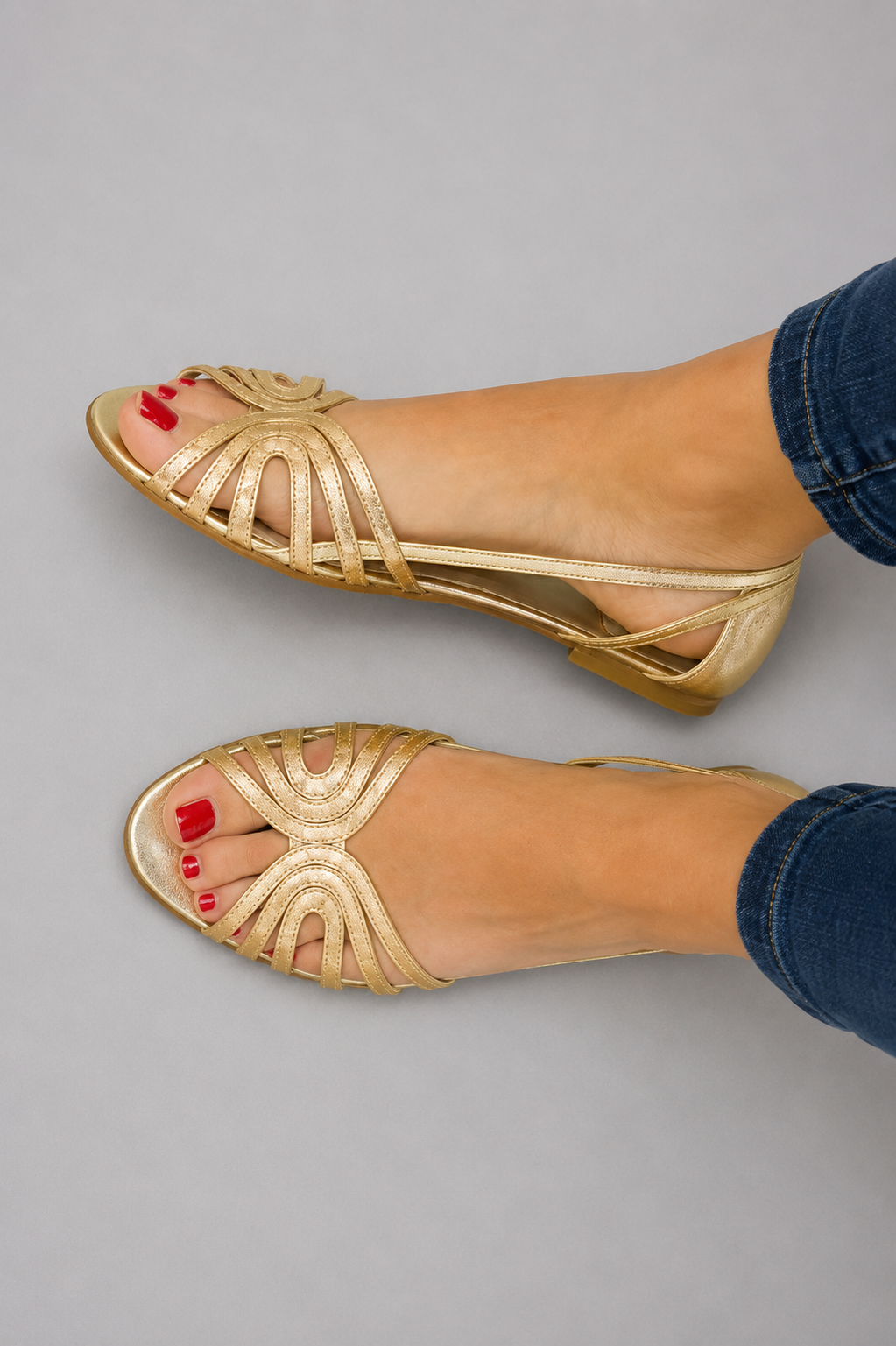 Florence | Golden Sandals Summer Light