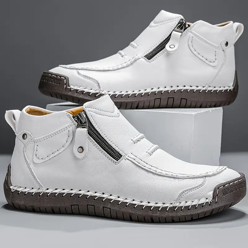 Preston™ – Orthopedic Leather Comfort Oxfords - By Mezory-London