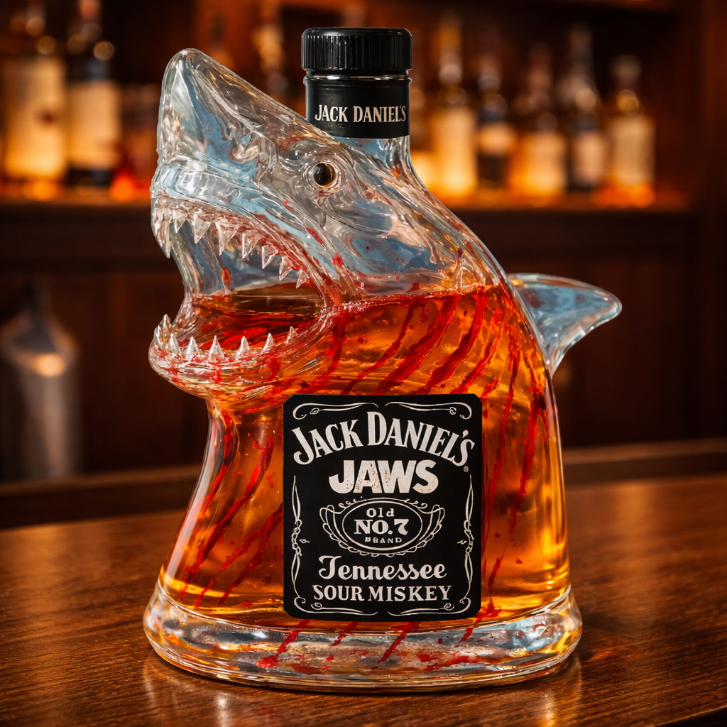 Whiskey Bottle - Shark Edition.