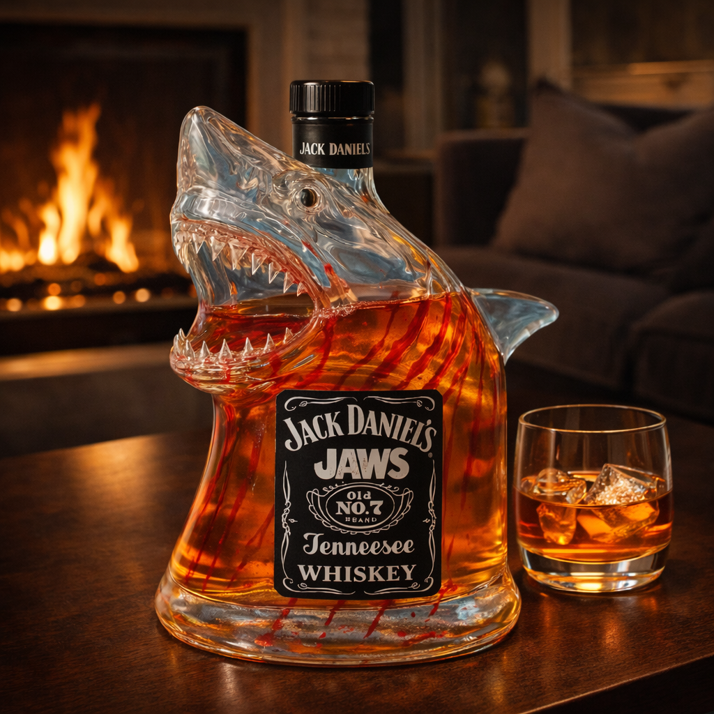 Whiskey Bottle - Shark Edition.