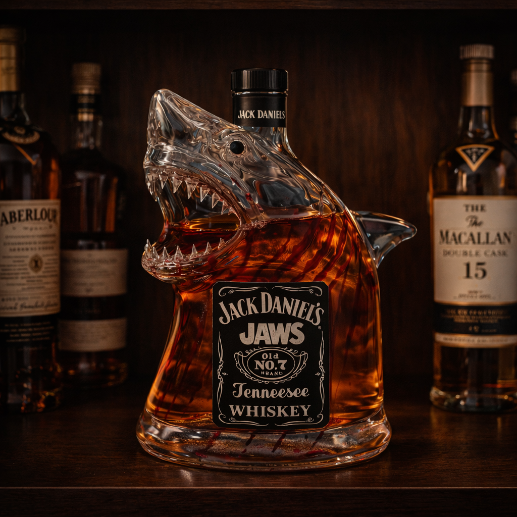 Whiskey Bottle - Shark Edition.