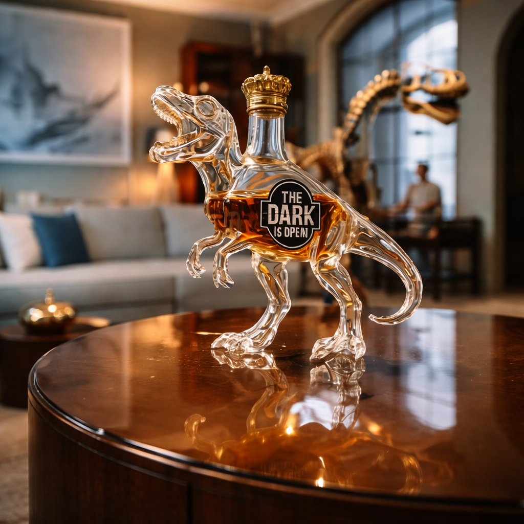 Whiskey Bottle - T-Rex Edition.