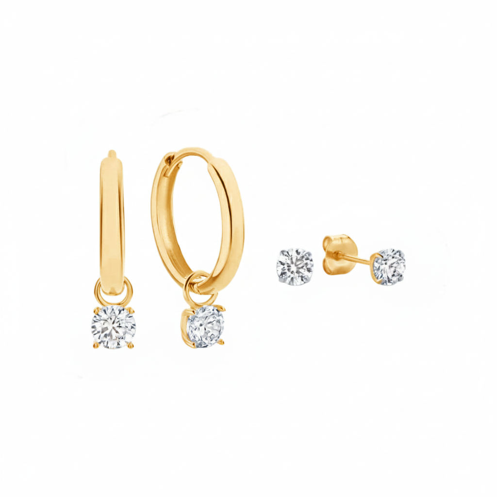 Larmes de Lune Stone | Earrings Set
