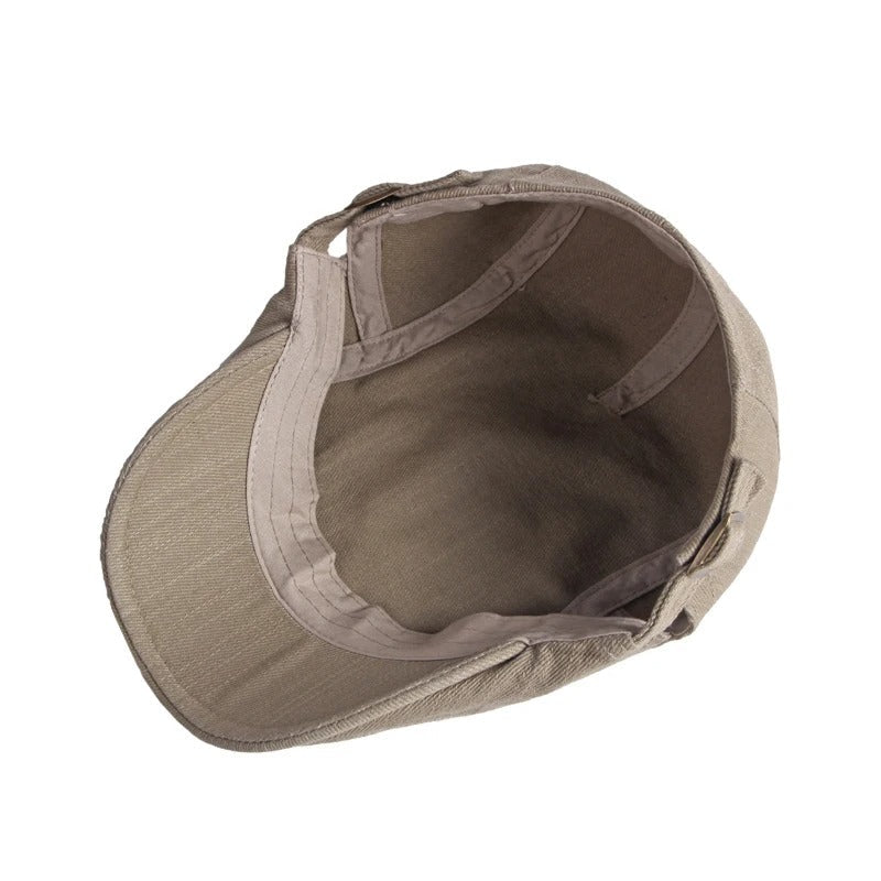 Langford Cotton Flat Cap