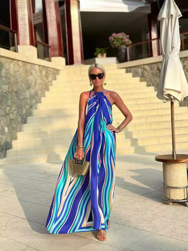 Carrie™ Halter Long Dress