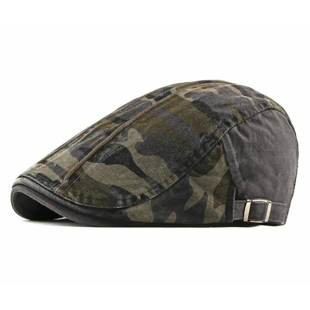 Ridgeline Camo Flat Cap