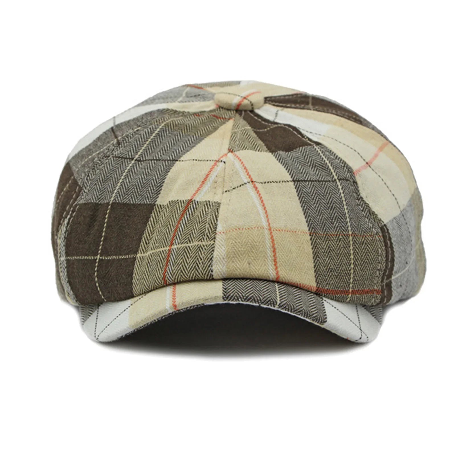 Montford Plaid Newsboy Cap