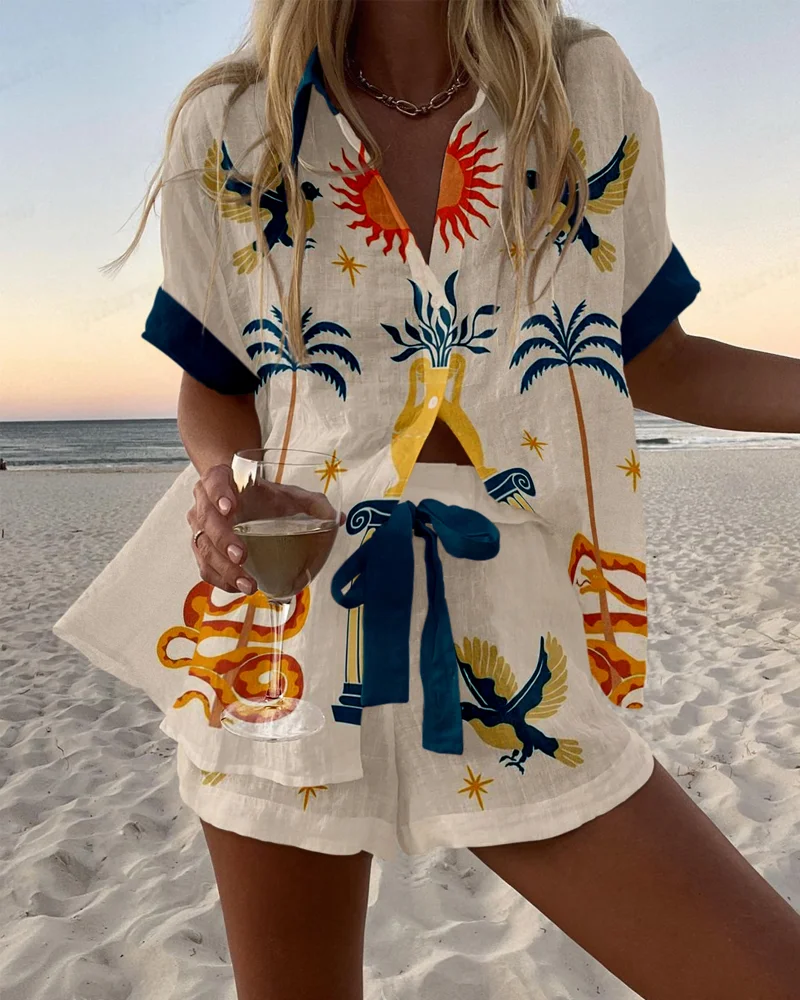 Eva | Summer print set