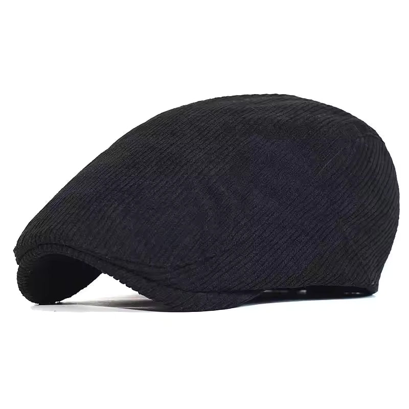 Brimmer Corduroy Flat Cap
