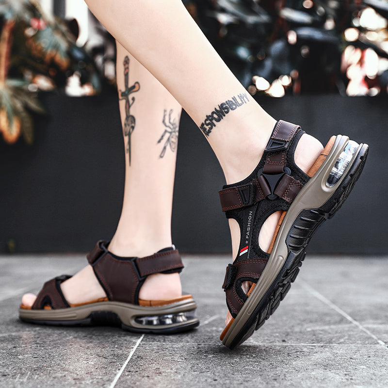 Breon™ | Classic Comfort Leather Sandals