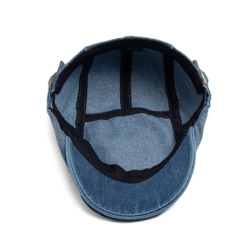 Wexley Stonewash Flat Cap