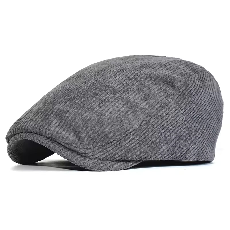 Brimmer Corduroy Flat Cap