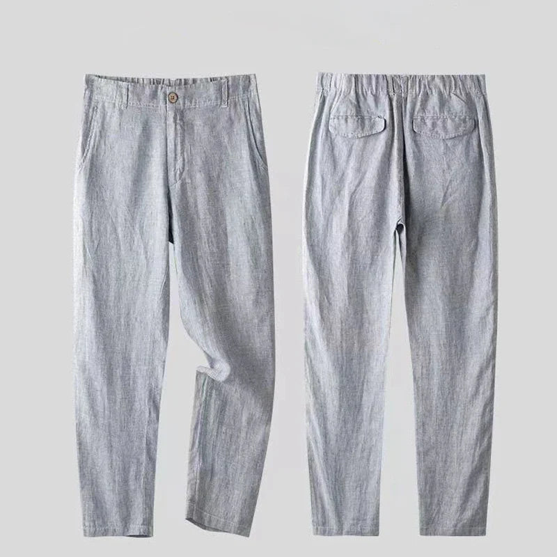 Theo | Classic Fit Linen Suit